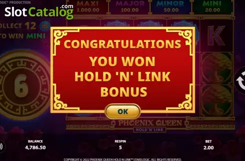 Οθόνη6. Phoenix Queen (NetGame) Κουλοχέρης