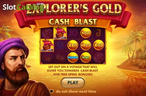 Οθόνη2. Explorer's Gold: Cash Blast Κουλοχέρης