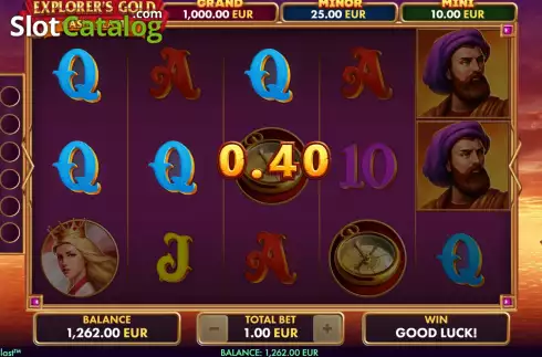 Οθόνη4. Explorer's Gold: Cash Blast Κουλοχέρης