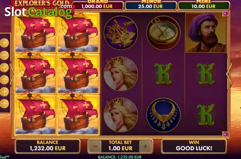 Οθόνη6. Explorer's Gold: Cash Blast Κουλοχέρης