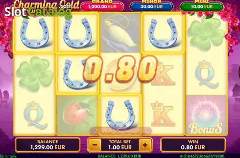 Οθόνη4. Charming Gold: Hold ‘n’ Link Κουλοχέρης