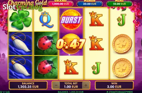 Οθόνη5. Charming Gold: Hold ‘n’ Link Κουλοχέρης