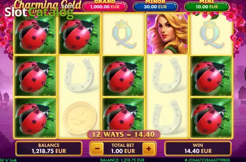 Οθόνη6. Charming Gold: Hold ‘n’ Link Κουλοχέρης