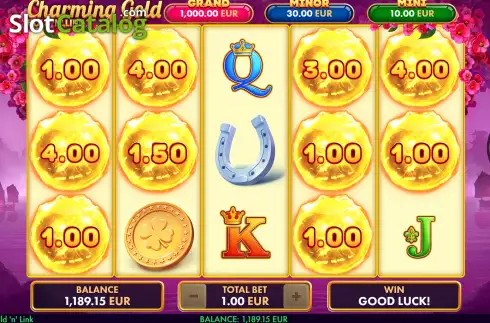 Οθόνη8. Charming Gold: Hold ‘n’ Link Κουλοχέρης