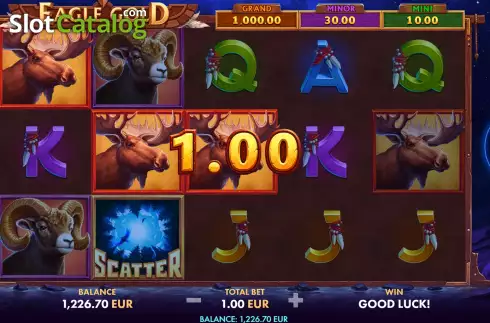 Οθόνη5. Eagle Gold (NetGame) Κουλοχέρης