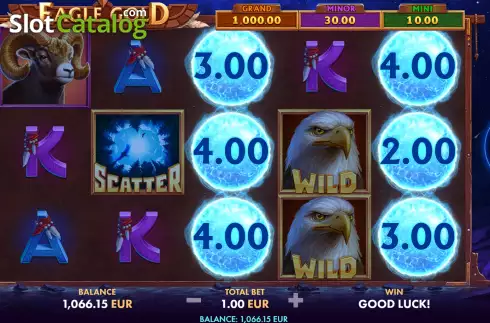Οθόνη8. Eagle Gold (NetGame) Κουλοχέρης