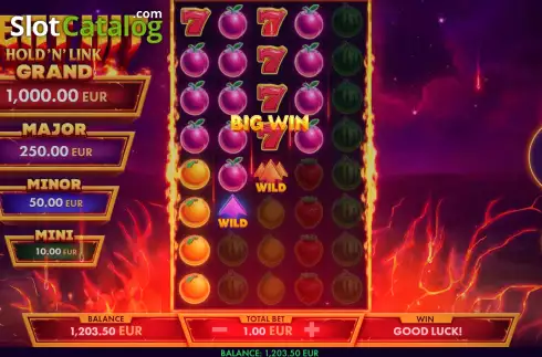 Οθόνη5. Heat Hit Hold ‘n’ Link Κουλοχέρης
