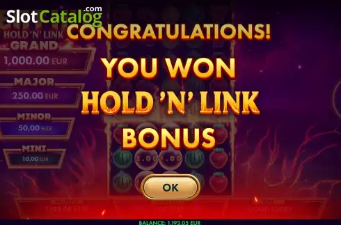 Οθόνη7. Heat Hit Hold ‘n’ Link Κουλοχέρης