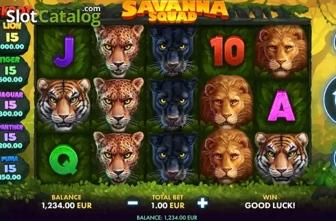 Οθόνη2. Savanna Squad Κουλοχέρης