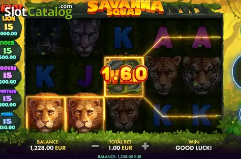Οθόνη3. Savanna Squad Κουλοχέρης