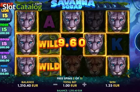 Οθόνη8. Savanna Squad Κουλοχέρης