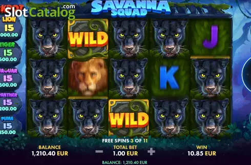 Οθόνη9. Savanna Squad Κουλοχέρης