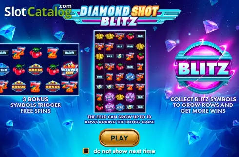 Οθόνη2. Diamond Shot Blitz Κουλοχέρης