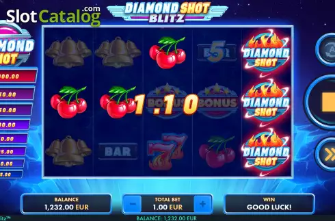 Οθόνη4. Diamond Shot Blitz Κουλοχέρης