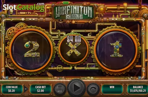 Οθόνη4. Winfinitum Reels Κουλοχέρης