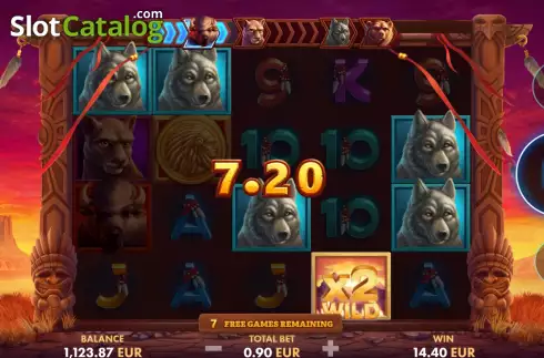 Οθόνη5. Wild Buffalo Fortune Wheel Κουλοχέρης