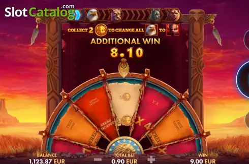 Οθόνη9. Wild Buffalo Fortune Wheel Κουλοχέρης