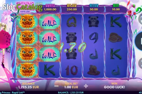 Οθόνη3. Shining Princess Rapid Link Κουλοχέρης