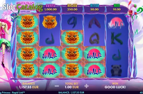 Οθόνη5. Shining Princess Rapid Link Κουλοχέρης