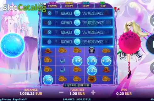 Οθόνη8. Shining Princess Rapid Link Κουλοχέρης