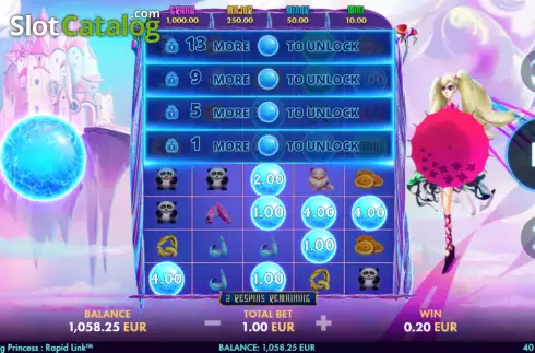 Οθόνη9. Shining Princess Rapid Link Κουλοχέρης