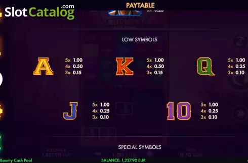 Οθόνη8. Bandit's Bounty Cash Pool Κουλοχέρης