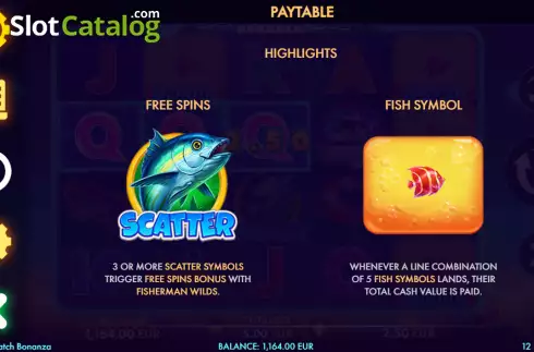 Οθόνη5. Big Catch Bonanza Κουλοχέρης