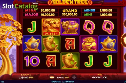 Οθόνη2. Golden Tree (NetGame) Κουλοχέρης