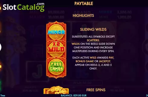 Οθόνη5. Golden Tree (NetGame) Κουλοχέρης