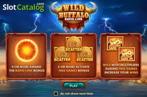 Οθόνη2. Wild Buffalo: Rapid Link Κουλοχέρης
