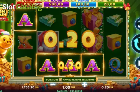 Οθόνη3. Merry Cash Splash: Hold’N’Link Κουλοχέρης
