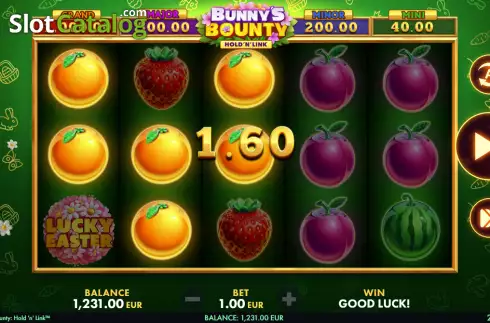 Οθόνη3. Bunny's Bounty: Hold 'N' Link Κουλοχέρης