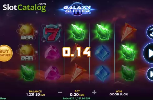 Οθόνη3. Galaxy Glitter Κουλοχέρης