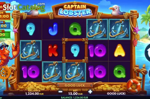 Οθόνη2. Captain Lobster Κουλοχέρης