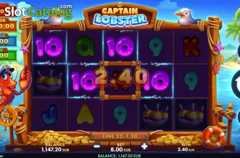 Οθόνη3. Captain Lobster Κουλοχέρης