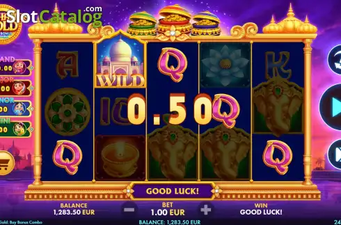 Οθόνη4. Elephant's Gold Buy Bonus Combo Κουλοχέρης