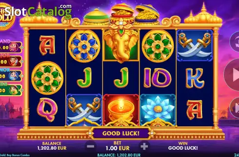 Οθόνη7. Elephant's Gold Buy Bonus Combo Κουλοχέρης