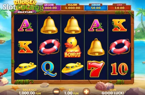 Οθόνη2. Rubber Duck Hold 'N' Link Κουλοχέρης