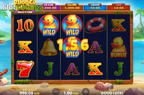 Οθόνη3. Rubber Duck Hold 'N' Link Κουλοχέρης