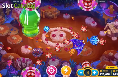 Οθόνη2. Candy Heroes Κουλοχέρης