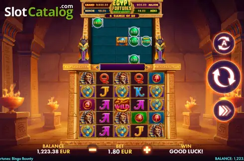 Οθόνη2. Egypt Fortunes: Bingo Bounty Κουλοχέρης 