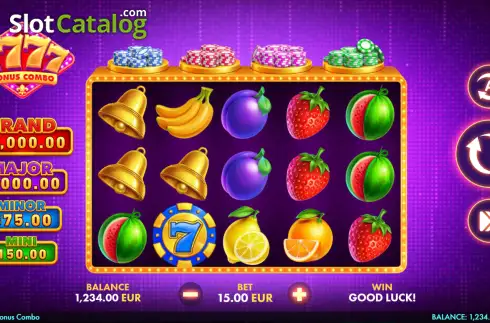 Οθόνη2. 7777: Bonus Combo Κουλοχέρης