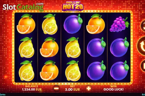Οθόνη2. Rollin' Hot 20: Classic Series Κουλοχέρης