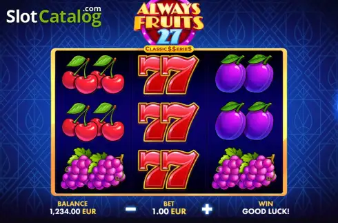 Οθόνη2. Always Fruits 27 - Classic Series Κουλοχέρης