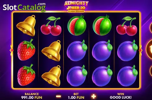 Οθόνη2. Almighty Joker 20: Classics Series Κουλοχέρης