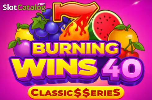 Burning Wins 40: Classics Series Λογότυπο Burning Wins 40: Classics Series Λογότυπο