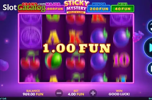 Οθόνη3. Sticky Mystery: Hold 'N' Link Κουλοχέρης