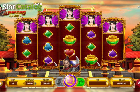 Οθόνη2. Warriors Quest Κουλοχέρης