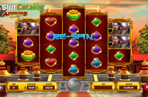 Οθόνη3. Warriors Quest Κουλοχέρης