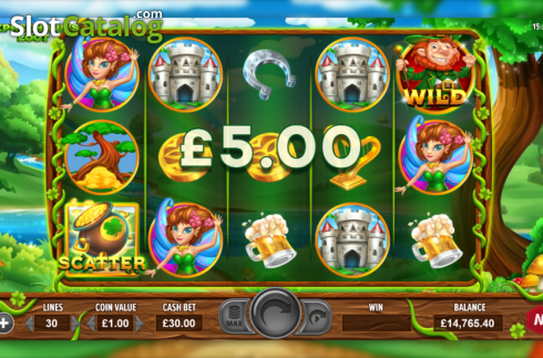 Οθόνη3. Leprechaun's Loot (NetGaming) Κουλοχέρης